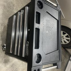 Toolbox Topper Works Great For Added Workspace As Cupholders And Tool Holders