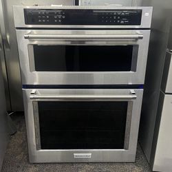 Kitchenaid 30’ Wall Combo Oven  Microwave 