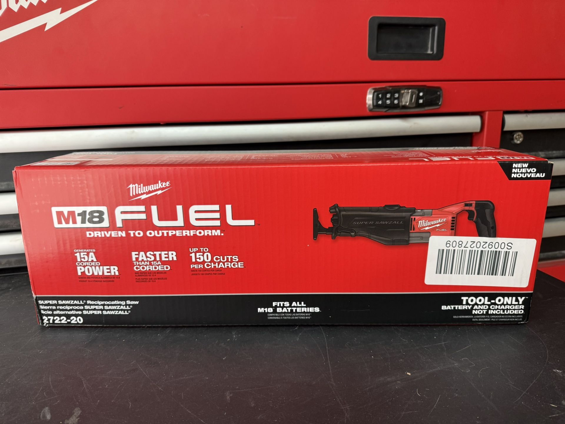 MILWAUKEE M18 FUEL 18V Lithium-Ion Brushless Cordless Super SAWZALL Orbital Reciprocating Saw (Tool-Only)