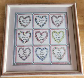 Charles Humphrey "Love Is"  Framed Art