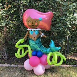 Mermaid Balloon Bouquet