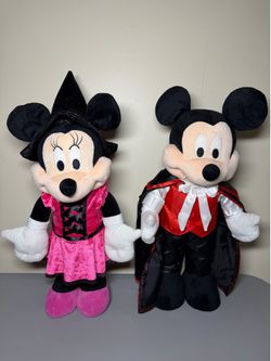 Disney Mickey & Minnie Mouse Halloween Holiday Door Greeters