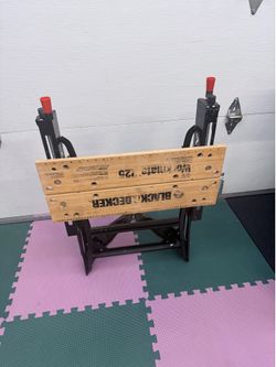 Folding work bench
