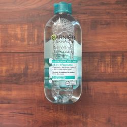 Garnier SkinActive Micellar Cleansing Water with Hyaluronic Acid  + Aloe; All-In-1 Replump: For All Skin Types; 13.5 oz