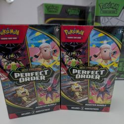 Pokemon PERFECT ORDER BOOSTER BUNDLE 