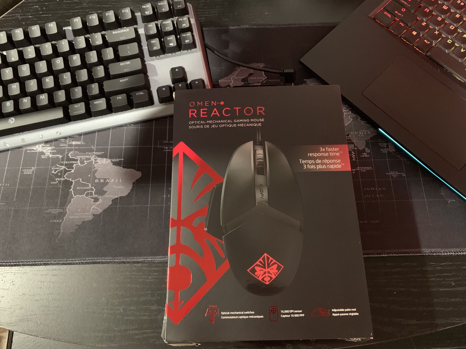 Omen reactor gaming mouse
