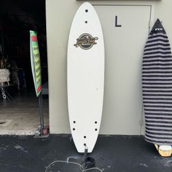 South Bay Board Co. 7' Ruccus Premium Foam Surfboards with Leash Very Good Condition