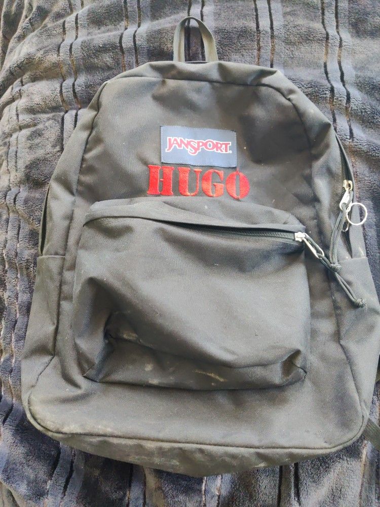 Jansport Backpack With Hugo Name On It