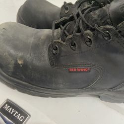 Men's Size 8 Red Wing Steel Toe