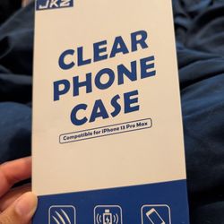 Clear iPhone 13 Pro Max Case