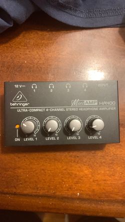 Behringer headphone amp