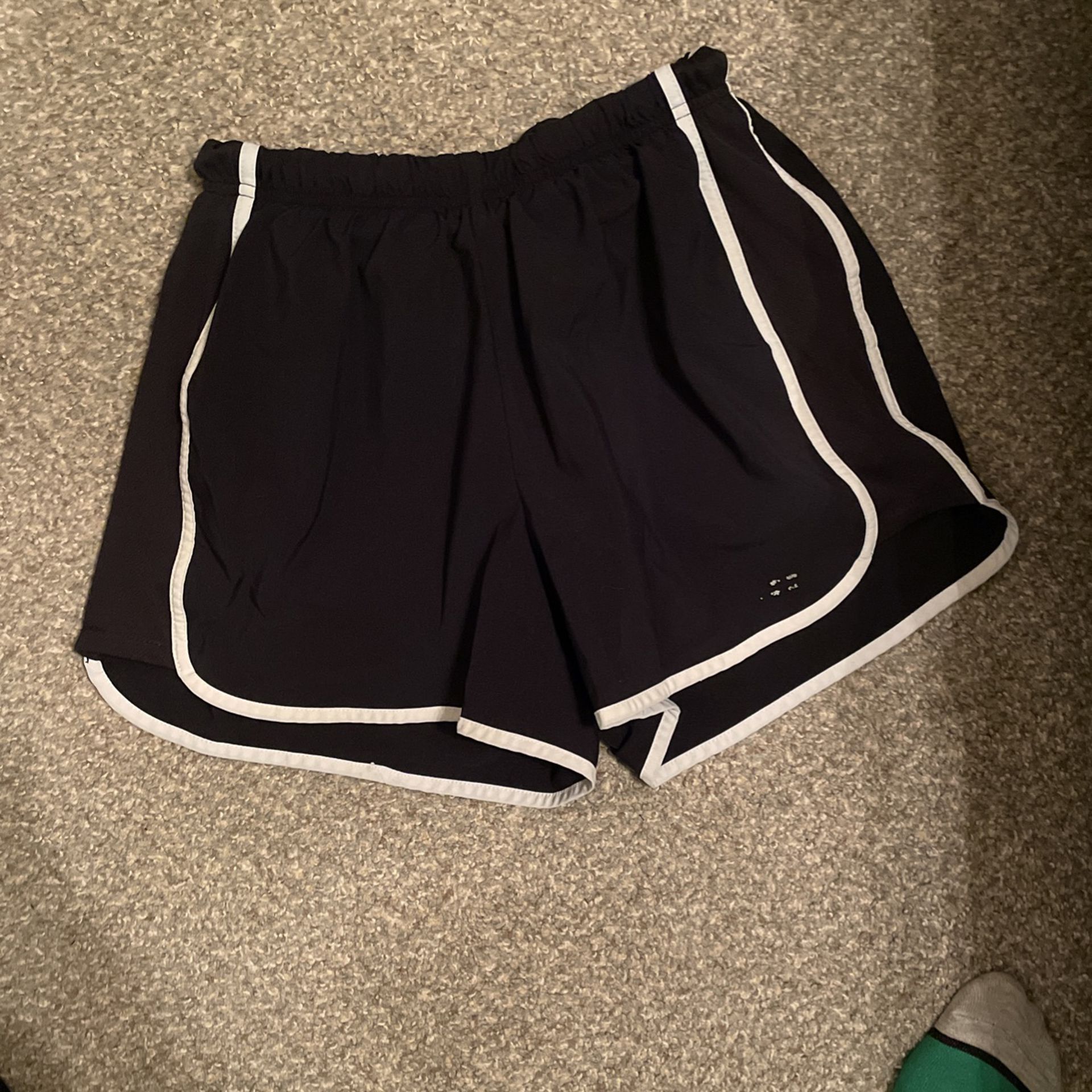 Medium Black Athletic Shorts