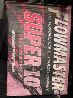Flowmaster super 10