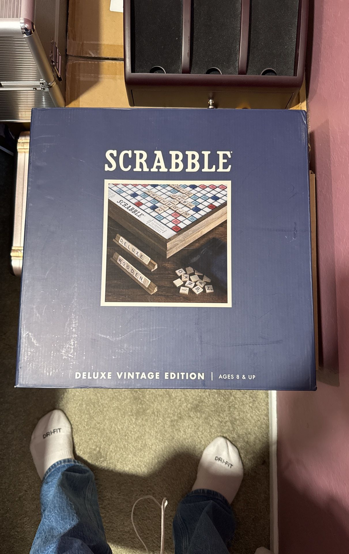 Deluxe Vintage Scrabble