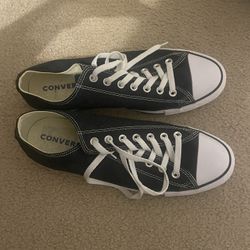Mens Black Converse Sz10