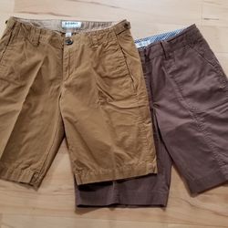 women's shorts size 2 worn once like new each $5