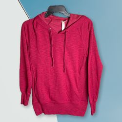 Green Tea Raspberry Marble Hoodie Wm S