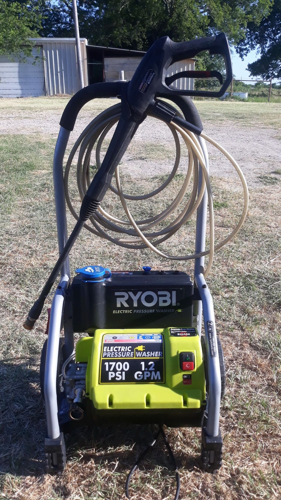 Ryobi 1700 PSI electric power washer for Sale in Kaufman, TX OfferUp