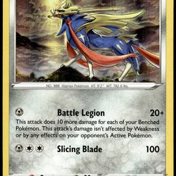 Zacian #94 Pokemon Crown Zenith