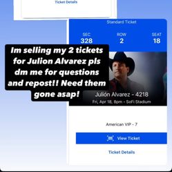 julion alvarez tickets 