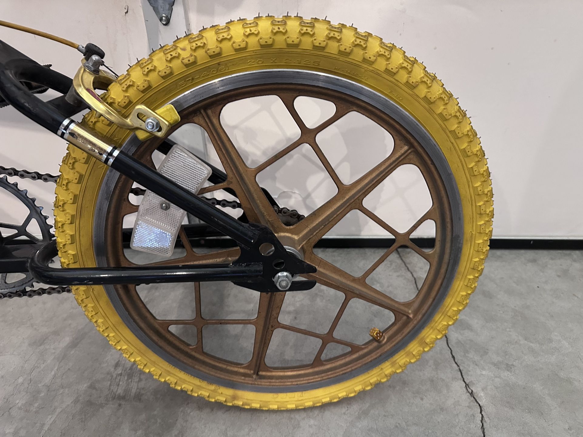 1981 Team Mongoose with Moto mag wheels BMX bicycle bike