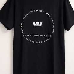 New T SHIRT SUPRA MEDIUM 