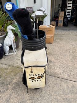 Snake Eyes golf travel bag