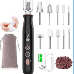 10 in 1 Nail Drill Electric Nail File Cordless Professional Portable Nail Filer