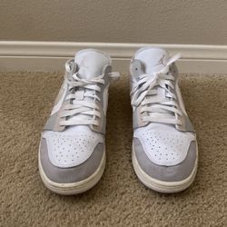 Air Jordan’s Beige On White