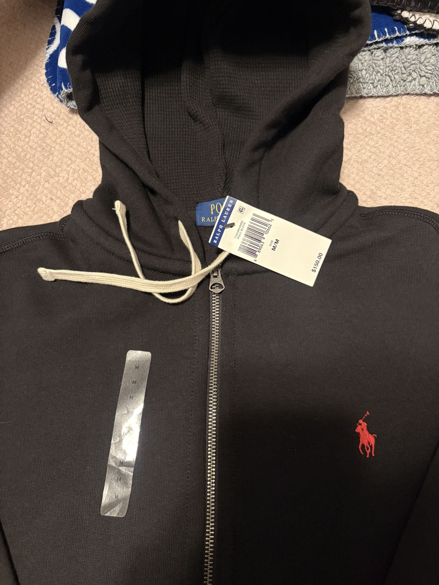 Polo Hoodie Size M