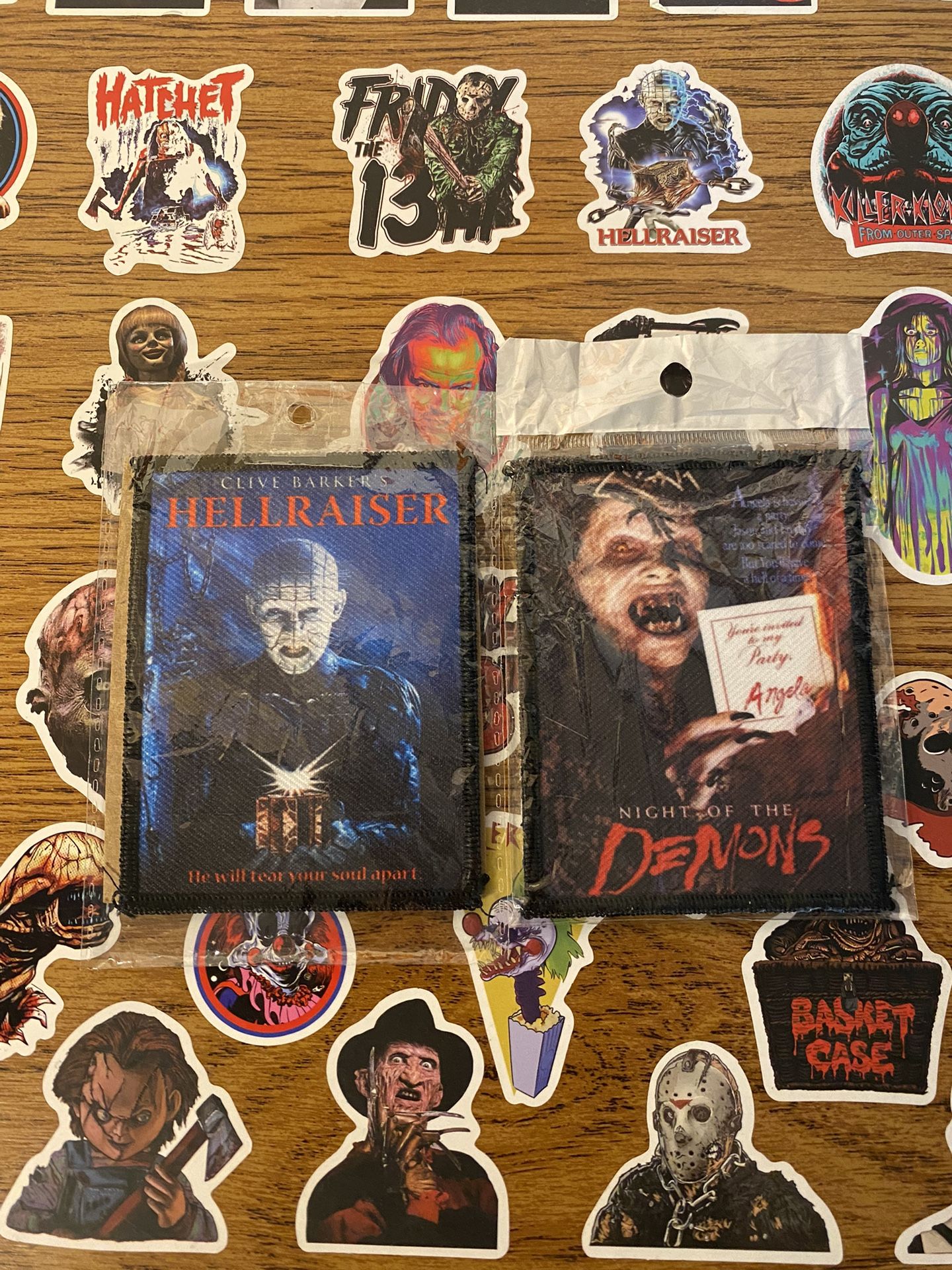 Horror Movie Patch Set