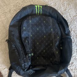 MONSTER ENERGY BACKPACK w/ LAPTOP HOLDER