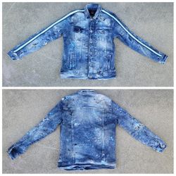Jordan Craig Distressed Kids Denim Jacket