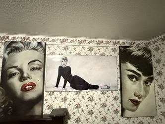 Audrey Hepburn and Marilyn Monroe pictures