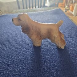 1950s Cocker Spaniel Figurine From Japan Excellent Sheet