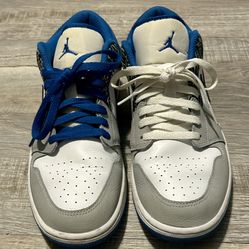 Men’s Air Jordan 1 Low True Blue sneakers size 11 DM1199-140