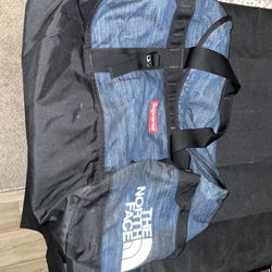 Supreme x North Face gore tex duffel bag