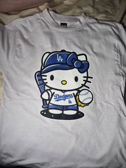 Hello Kitty LA Dodgers Graphic T-Shirt