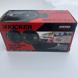 Brand New Kicker Speakers $60 Obo 