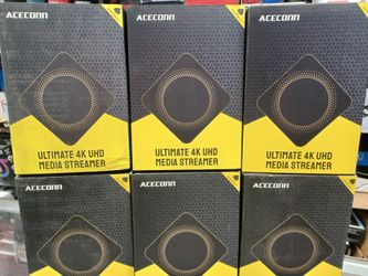 4k Resolution Streaming Box.  Watch Live TV Sports Movies 🎬 World Channels. $120 