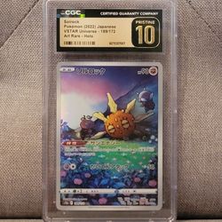 Pokemon Solrock V Star #189 [CGC Pristine 10]