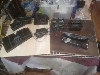 Whole bunch of TV speakers probably like 20 pairs