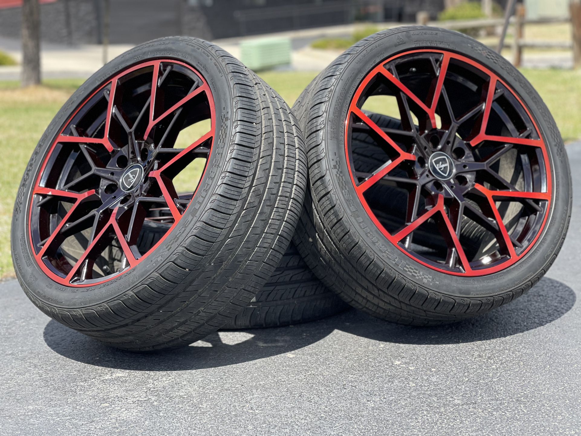 20” Wheels 5x114.3 Rims Tires Infinity  Genesis Hyundai Kia Mazda Lexus Subaru Tesla