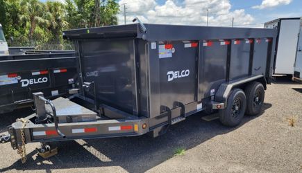 2024 Dump Trailer – 14K – 83x14x4 – Delco Trailers – DT036078