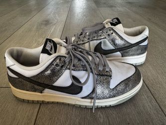 Nike Dunk Low Golden Gals Metallic Silver Women's Shoes Size 8 EUR 39 DO5882-001