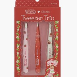Strawberry Shortcake Tweezer Trio