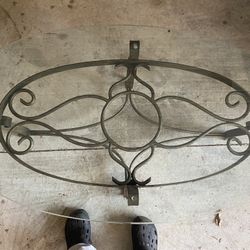 Iron Living Room Tables, Three-Piece