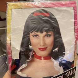 Black Wig Costume 