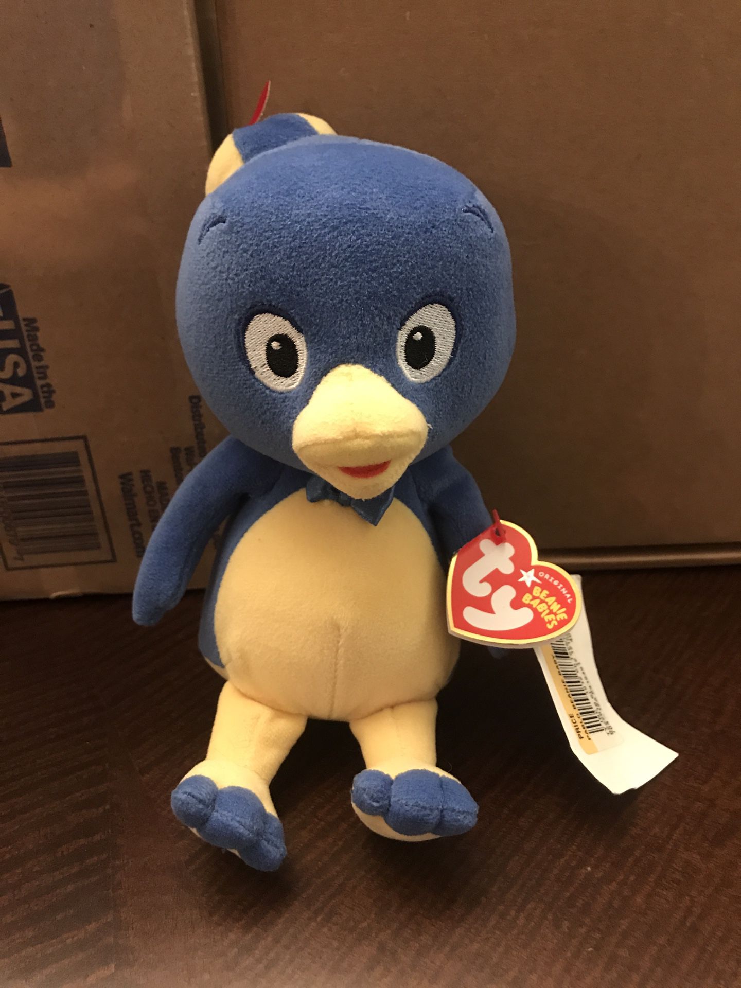 Rare! Ty beanie babies Pablo from the Backyardigans