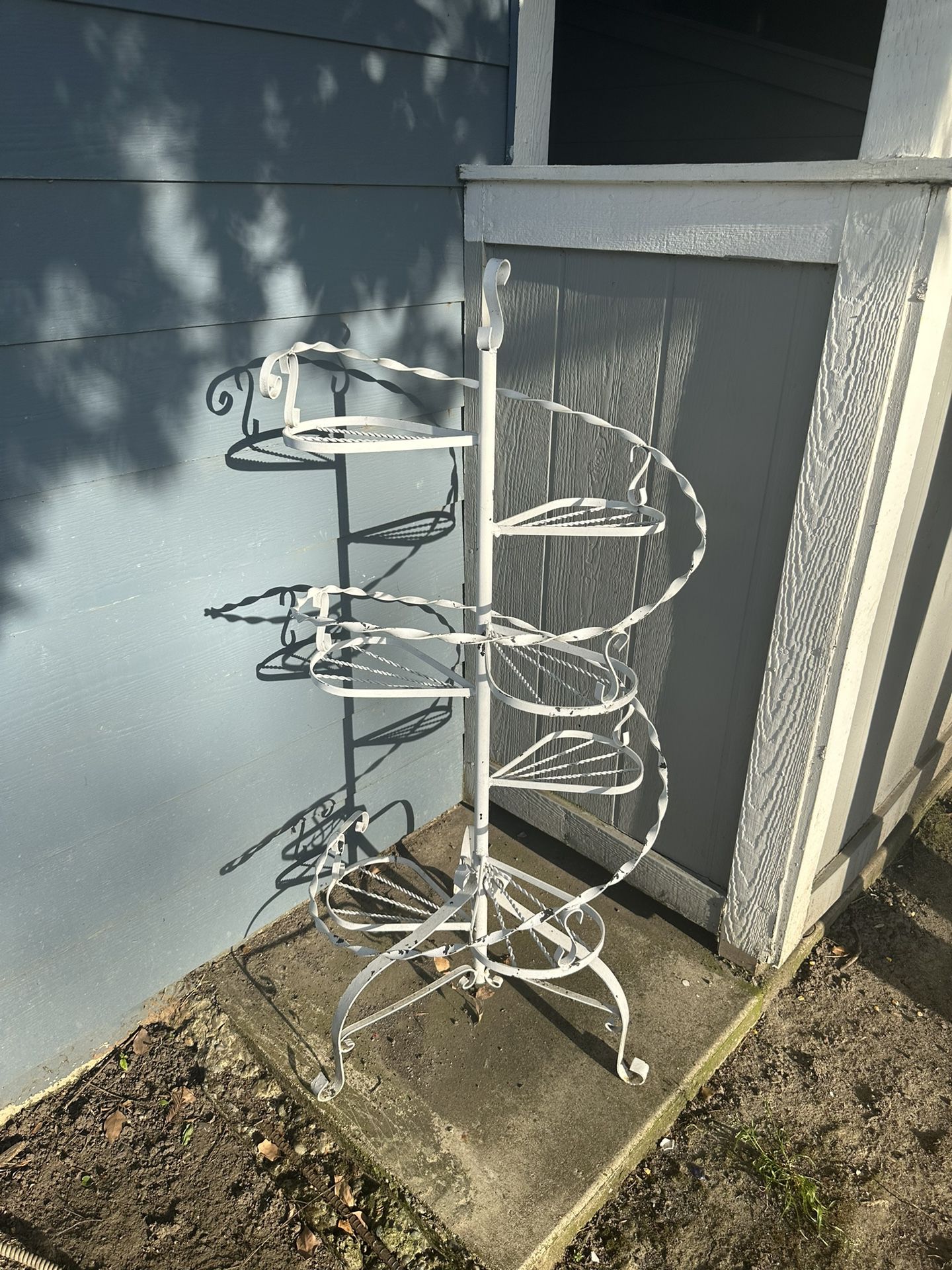 Spiral Plant Stand 